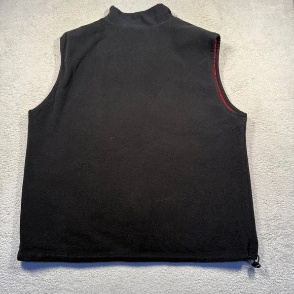 Vintage Y2K‎ Tommy Hilfiger Athletics Reversible Vest Mens XL Red Black 2000 - Picture 4 of 10